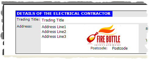 EasyCert Electrical Software Registered Logo